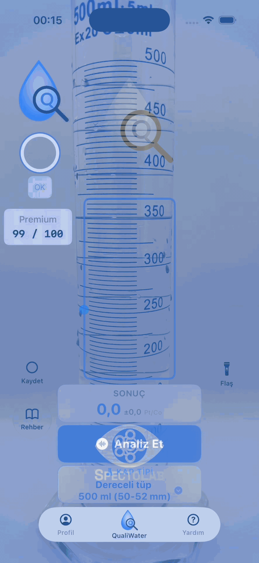 QualiWater Uygulama Başlatma